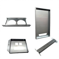 Fabrication sur mesure de tôles métalliques en aluminium, acier inoxydable, fer, estampage, pliage, découpe laser, support de fixation, pièces et services