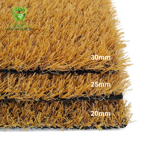 Tour verte de haute qualité 30mm hauteur de pile jaune <span class=keywords><strong>gazon</strong></span> <span class=keywords><strong>synthétique</strong></span> artificiel tapis Cesped <span class=keywords><strong>gazon</strong></span> artificiel pour l'extérieur - Product Image 4