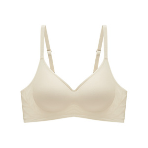 Soutien-gorge de sport invisible sans couture pour <span class=keywords><strong>femme</strong></span>, petite poitrine, push-up, contrôle latéral, sans armatures, maintien doux, confort léger pour l'été - Product Image 1