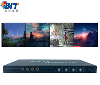 Bitvisius BIT-Ma-GS-2.0-0404 4K 60Hz 2.0 4 giriş 4 çıkış Matris Anahtarlayıcı 4X4 EDID Bölücü Alaşımlı RS232 Kontrol Kutusu TV 12W Güç Kaynağı