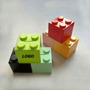 Stackable <b>Building</b> <b>Block</b> Piggy Bank for Kids, Educational Brick Coin Bank, Fun Custom Gift for Kids Savings - Product Image 1