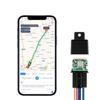 Traceur GPS Ulcation GT67 avec relais, détection ACC 5 fils, dispositif de suivi GPS mini pour coupure moteur de moto
