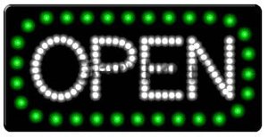 Letreros LED Abiertos para Publicidad Interior, Uso en Bares y <span class=keywords><strong>Empresas</strong></span>, con 3 Modos <span class=keywords><strong>de</strong></span> Cambio, Múltiples Colores, Certificación CE/ROHS, Fuente <span class=keywords><strong>de</strong></span> Alimentación, Cadena para Colgar - Product Image 5