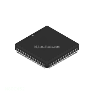 Componentes de Circuitos Electrónicos 68 LCC (Cable J) N80C452 Canal del Fabricante Integrado - Product Image 1