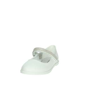 Zapatillas Planas Gaelle Junior Ballerine Blancas para Niñas con Correa de Pedrería - Product Image 6