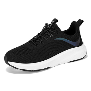 Zapatillas Deportivas Unisex 2026 <span class=keywords><strong>con</strong></span> Punta Ancha, Transpirables, de Malla Tejida, Ligeras, <span class=keywords><strong>con</strong></span> Amortiguación, Suela Gruesa de EVA, <span class=keywords><strong>con</strong></span> Cordones Elásticos - Product Image 2