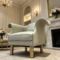 Nouveau design 2026 : Ensemble de canapés confortables dorés pour la maison – Meilleur prix, canapé européen, canapé sectionnel le plus vendu à prix réduit