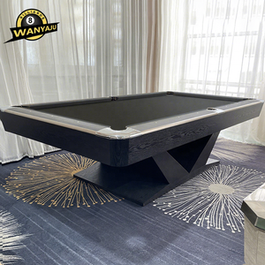 Mesa de <span class=keywords><strong>Billar</strong></span> Clásica Personalizada de Fábrica, Moderna y de Lujo, Mesa de <span class=keywords><strong>Billar</strong></span> Económica, Mesa de Juego 3 en 1, Mesa de <span class=keywords><strong>Billar</strong></span> de 7, 8 y 9 pies - Product Image 1