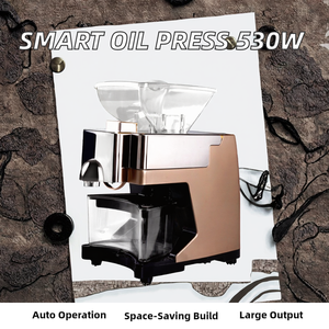 Estrattore d'Olio Intelligente a Controllo Vocale, Bestseller da 26 Anni - Mini Macchina Idraulica di Alta Qualità per Olio di Cocco e Olio d'Oliva 110v/220v - Product Image 4