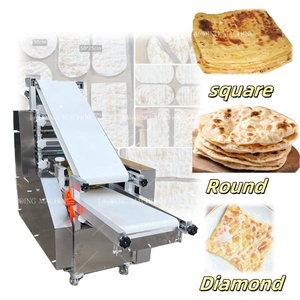 Công Nghiệp Tự Động Paratha Roti Chapati Nhà Sản Xuất Maquina De Hacer Tortillas Arabic Bánh Mì Làm Máy Lavash Pita Bánh Mì Máy - Product Image 4