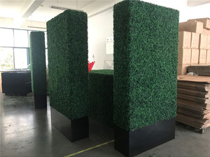 Customized Size Plastic Hedge <strong>Artificial</strong> Boxwood Hedge <strong>Artificial</strong> Green Hedge <strong>Artificial</strong> Boxwood Hedge <strong>Artificial</strong> <strong>Fence</strong> - Product Image 4