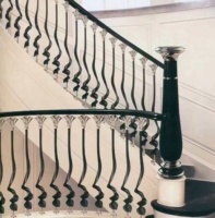 High-End New Stair Handlauf Custom Villa Innen geländer Aluminium Kristall Handlauf