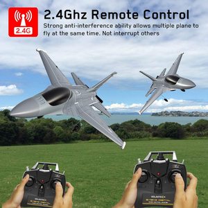 Avión <span class=keywords><strong>de</strong></span> Control Remoto RC Park Flyer F16 Fighting Falcon, Fácil <span class=keywords><strong>de</strong></span> Volar, para Principiantes, con Estabilizador <span class=keywords><strong>de</strong></span> Giro - Product Image 6