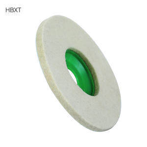 Feltro di lucidatura pad lucidatura ruota verde angolare feltro ruote di lucidatura pad per auto lucidatura di pietra - Product Image 2