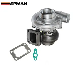 Turbocompresor EPMAN T76 para Automóviles, Turbo de Carreras T4 con Abrazadera <span class=keywords><strong>V</strong></span>-Band y Refrigeración por Agua EP-GTT76 - Product Image 2