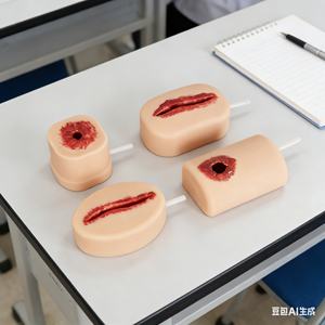 Modèle d'entraînement à l'hémostase <span class=keywords><strong>des</strong></span> plaies traumatiques - Simulateur réaliste de plaie saignante pour <span class=keywords><strong>la</strong></span> <span class=keywords><strong>formation</strong></span> en urgence médicale - Product Image 3