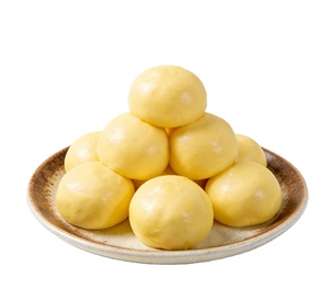 Sanquan ขนมปังนึ่งแช่แข็ง, สำหรับ horeca ไส้นมหวานและไข่ยัดนุ่น Bao manto - Product Image 1