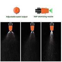 Dispositif d'arrosage par aspersion Série 47, raccord rapide pour tuyau, arroseur automatique pour fleurs, tête d'arrosage goutte-à-goutte pour jardin et maison
