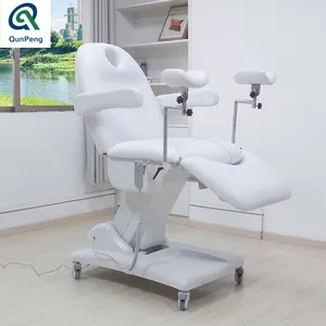 Qunpeng Electric Gynecology Chair Hospital Medical Bed Gynecological Examination Bed Dental Bed