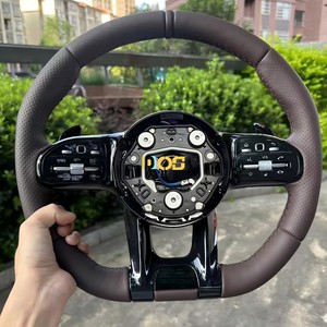 Volante Deportivo Personalizado de Fibra de Carbono y Gamuza para <span class=keywords><strong>Mercedes</strong></span> <span class=keywords><strong>Benz</strong></span> W204 W205 W209 W213 S550 C300 Clase <span class=keywords><strong>C</strong></span> E <span class=keywords><strong>Amg</strong></span> E350 Gle <span class=keywords><strong>450</strong></span> - Product Image 3