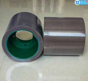 Rullo in gomma di riso resistente da 10 pollici SBR su ghisa per ruote a tamburo per rullini di risaia parti di macchine agricole - Product Image 2