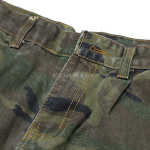 Pantalones Cortos Cargo de Camuflaje para Hombre, Diseño Desgarrado, Cintura Media, Transpirables, Estilo Urbano, Servicio OEM Disponible - Product Image 6