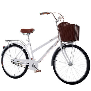 Bicyclette <span class=keywords><strong>hybride</strong></span> pour femmes, vélo de ville polyvalent à une vitesse, 24 feux de mode - Product Image 5
