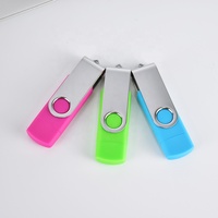 Unidad Flash USB giratoria Otg tipo C de alta velocidad Memory Stick Custom 8Gb 16Gb 32Gb 64Gb 128Gb Pen Drive con interfaz USB 3,0