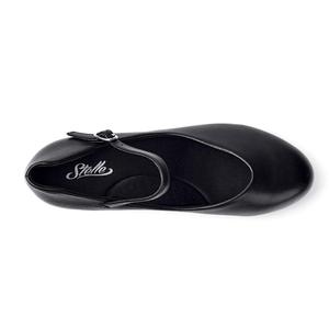 <span class=keywords><strong>Chaussures</strong></span> de danse latine pour femmes pour la salle de bal Tango <span class=keywords><strong>Flamenco</strong></span> Plates 3CM Matériel souple imperméable Bout fermé Fermeture à enfiler Été Automne - Product Image 3