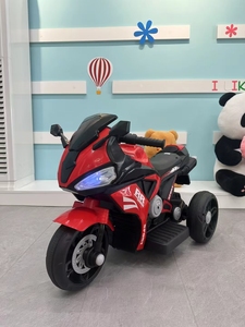 Moto Électrique Unisexe à <span class=keywords><strong>3</strong></span> Roues pour Enfants, Jouet Fonctionnant sur Batterie en Plastique pour Âges <span class=keywords><strong>3</strong></span>-8 <span class=keywords><strong>Ans</strong></span>, Petit Véhicule Porteur - Product Image 6