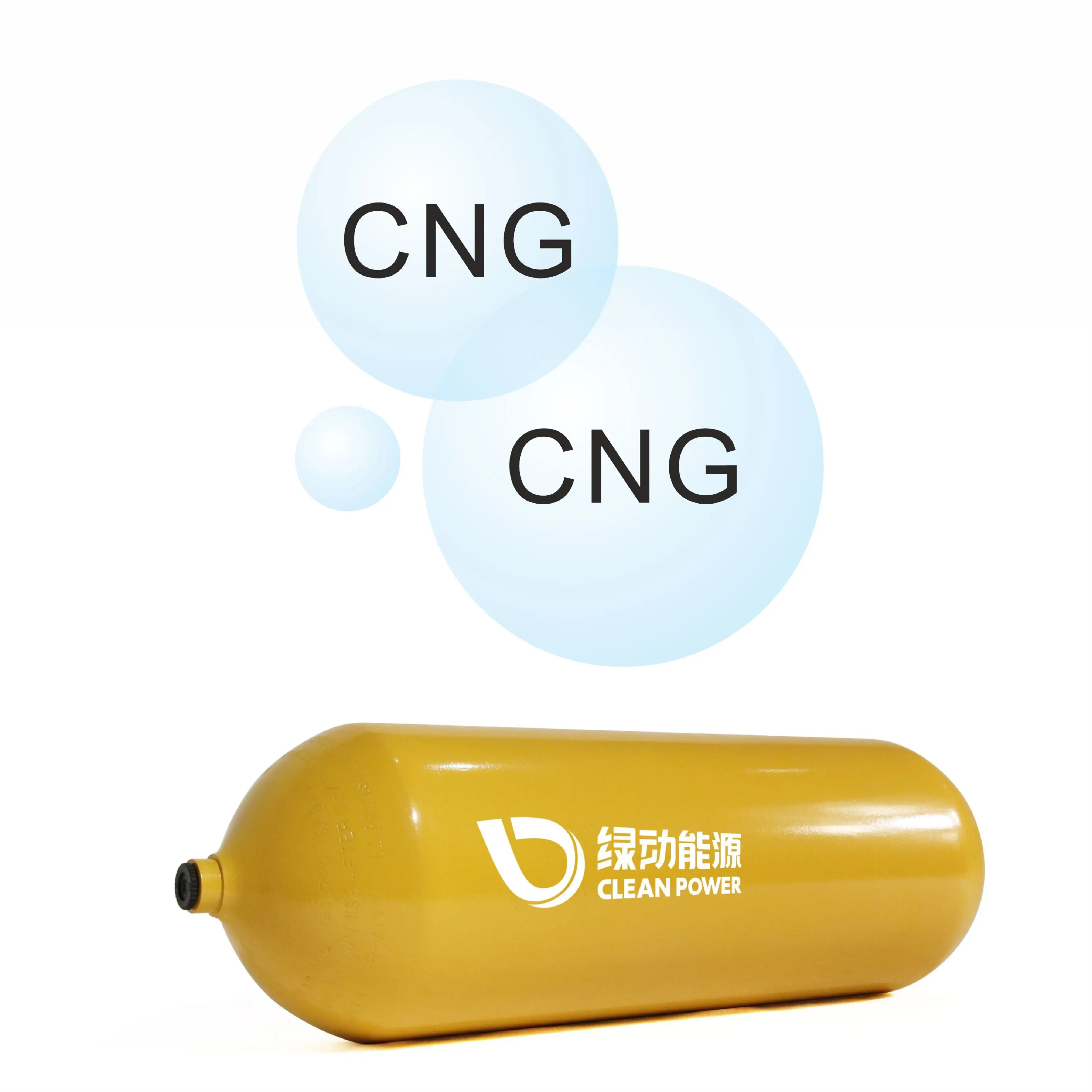 Gas Cylinder Price CNG Tank Cylinder Different Sizes and Colors ISO11439 CNG Cylinder Compressed Natural High LD 300bar 200bar