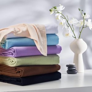 Juego de Sábanas de <span class=keywords><strong>Franela</strong></span> 100% Algodón Extra Gruesas para Camilla de Masaje, Funda para Reposacabezas de Masaje, Sábana Ajustable y Sábana Plana - Product Image 6