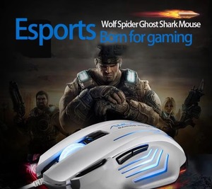 เมาส์เกมมิ่ง AULA S18 Ghost Shark แบบมีสาย USB RGB Backlit ตั้งค่ามาโครได้ ดีไซน์ตามหลักสรีรศาสตร์ สำหรับแล็ปท็อป/เดสก์ท็อป มีสินค้าพร้อมส่ง - Product Image 6