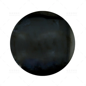 Loose Moissanite Black Round Flat Stone 15cm Diameter For Jewelry Making Synthetic Lab Created Gemstone Material - Product Image 5