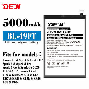 بطارية هاتف محمول رقمية Tecno Itel Infinix Itel Spark 5 Air HOT 9 Hot 30i X669 Spark 10 pro - Product Image 3