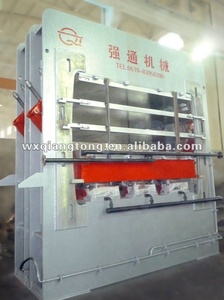 Revêtement de porte en mélamine Qiangtong pressé à chaud / Portes recouvertes de mélamine / Revêtement de porte en mélamine pressé sur bois - Product Image 3