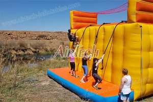 Défi ultime de boot camp pour adultes, parcours d'obstacles gonflable Ninja Warrior pour la construction d'équipe en plein air - Product Image 4