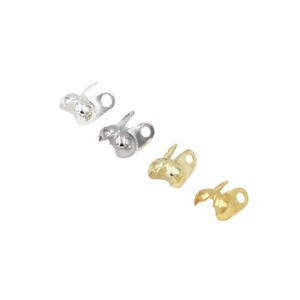 Butterfly Side Buckle 18K Gold Plated <b>Copper</b> DIY <b>Bracelet</b> Making Connection B96 - Product Image 5