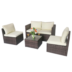 Mini taille pas cher <span class=keywords><strong>prix</strong></span> cadres en métal <span class=keywords><strong>de</strong></span> haute qualité en osier loisirs conversation meubles <span class=keywords><strong>de</strong></span> <span class=keywords><strong>jardin</strong></span> - Product Image 3