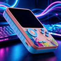 Console de jeu portable pour enfants, mini-contrôleur portable pour 2 joueurs avec 500 jeux classiques
