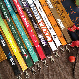 Transferencia de calor promocional personalizado impreso cuello poliéster cordón <span class=keywords><strong>barato</strong></span> con logotipo personalizado impreso cuello cordones sin pedido mínimo - Product Image 6