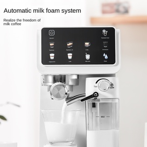 Cafetera Doméstica Semiautomática Controlada por Aplicación, Cafetera Espresso Inteligente con Pantalla a Color - Product Image 4