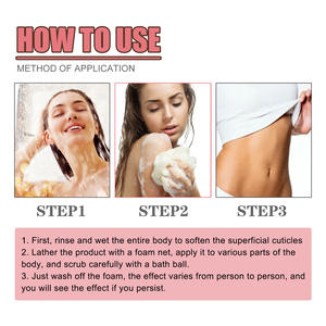 Soins de la peau végan et bio Savon exfoliant blanchissant en forme de cœur pour adultes Barre exfoliante de nettoyage de la peau - Product Image 6