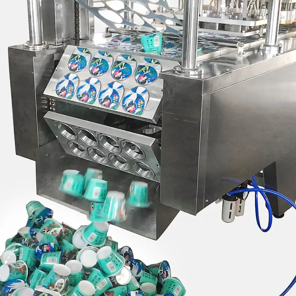 Macchina automatica per il riempimento di tazze di succo di comunione macchina per riempire tazze di plastica