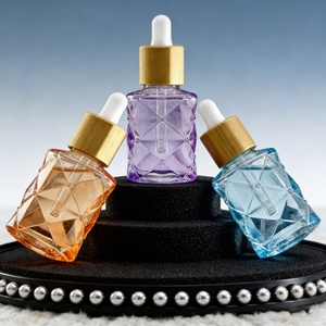 Custom Luxury 10ml Refillable Essential Oil <b>Bottle</b> Transparent Bamboo <b>Dropper</b> <b>Bottle</b> for Serum Skincare Oil - Product Image 1