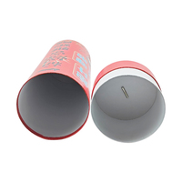 Linshi prix d'usine OEM personnalisé Portable mi automne Festival feux d'artifice rond papier carton Tube boîte d'emballage