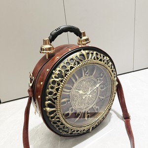Fashion European Retro Style Creative Large <strong>Clock</strong> Watch <strong>Bag</strong> Cross-Border Shoulder <strong>Bag</strong> <strong>Bag</strong> with Zipper - Product Image 2
