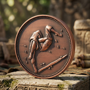 Monedas <span class=keywords><strong>de</strong></span> cobre personalizadas al por mayor <span class=keywords><strong>con</strong></span> diseño <span class=keywords><strong>de</strong></span> luchador <span class=keywords><strong>de</strong></span> lucha libre en 3D - Product Image 4