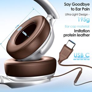 Auriculares con Cable Yuou Over-Ear con Micrófono de 3.5mm, Resistentes al Agua IPX-3, para Audiófilos y Uso Profesional - Product Image 2
