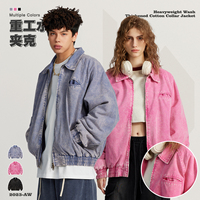 Usine de vente en gros OEM de haute qualité Logo personnalisé pour hommes Écussons et étiquettes de logos brodés veste pour hommes